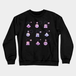 Magical floral teabags Crewneck Sweatshirt